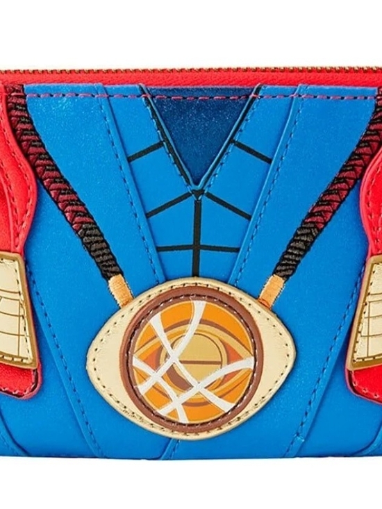 Handbags - Loungefly Blue Superhero Medallion Wallet